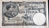 5 Francs Belgique